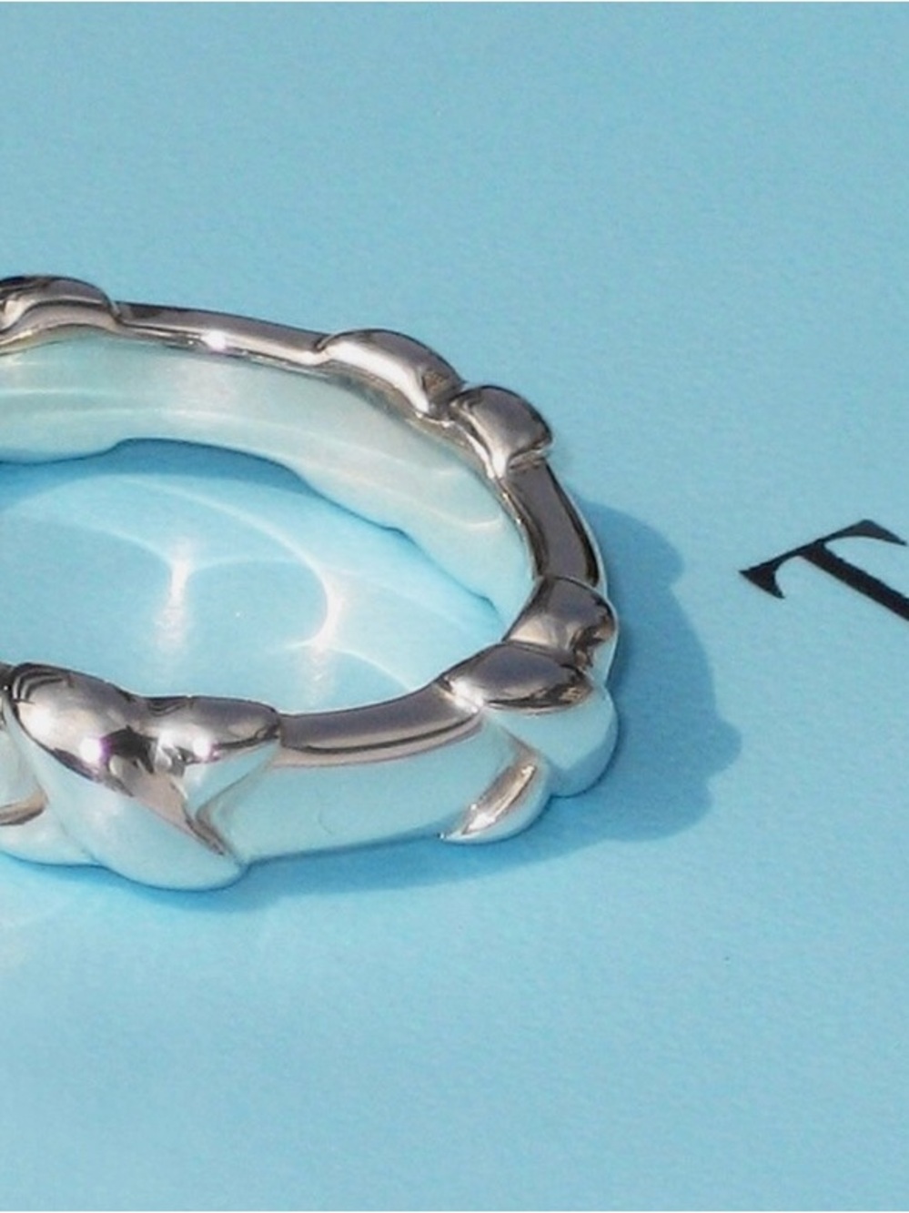 Tiffany & Co. Signature X stacking ring